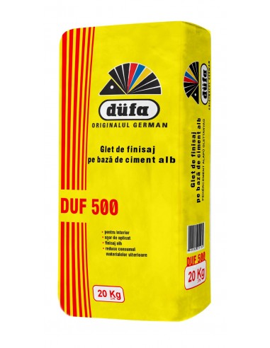 Glet de finisaj düfa DUF 500 20 Kg