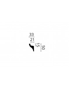 Cornisa tavan IL3 50x33x2000 2