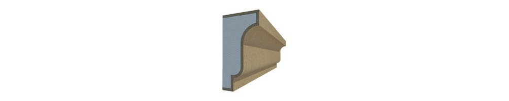 Profile decorative pentru fațadă