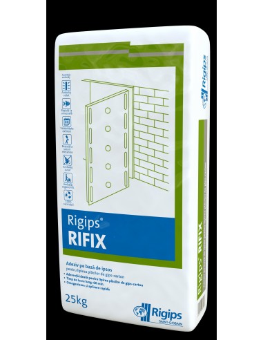 Rigips Rifix 25Kg adeziv pe baza de ipsos