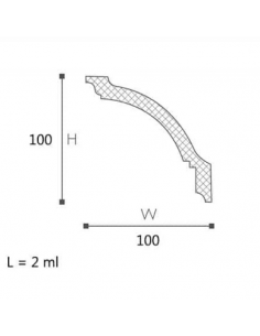Cornisa decorativa Nomastyl... 2
