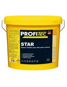 Vopsea lavabila alba ProfiTec STAR 15L