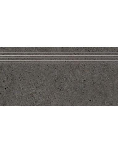 Treapta portelanata antracit, 60x30...