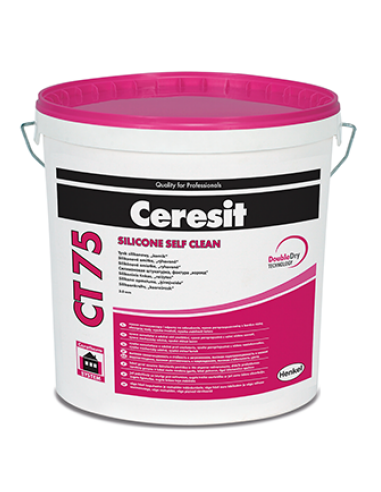 Ceresit CT 75 Tencuiala decorativa siliconica cu aspect de scoarta de copac