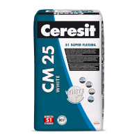Adeziv Ceresit CM 25 adeziv flexibil pentru placari ceramice si din piatra naturala in medii permanent umede
