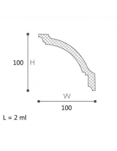 Cornisa decorativa Nomastyl GP...