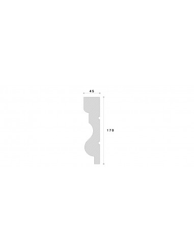 Cornisa decorativa exterior NC101...