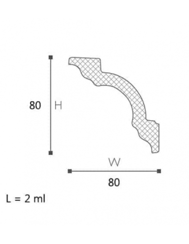 Cornisa decorativa Nomastyl A1...