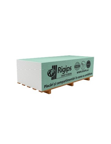 Placa 12.5mm gips–carton Rigips® RBI tip H2