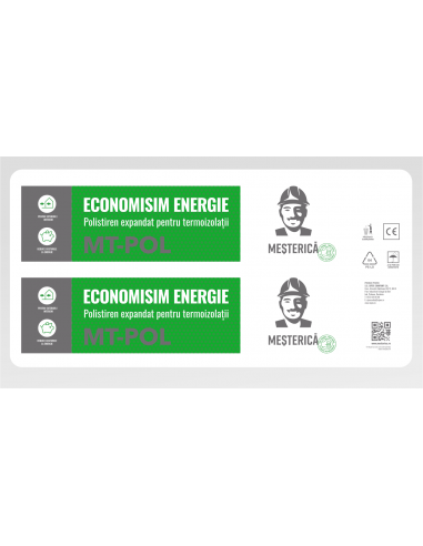 Mesterica Polistiren expandat 100mm...